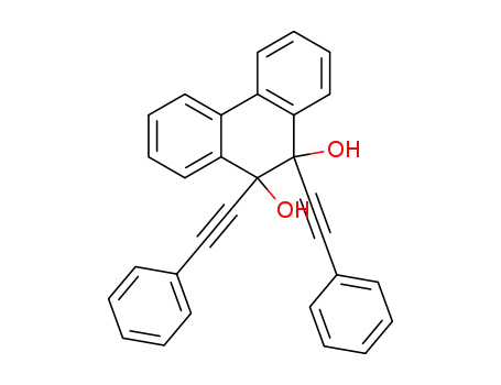9,10-bis(phenylethynyl)phenanthrene-9,10-diol