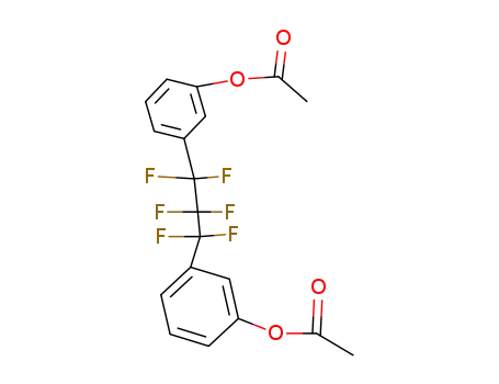 1,3-Bis-(3-acetoxy-phenyl)-perfluor-propan
