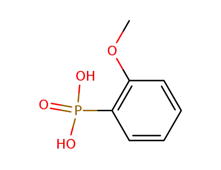 Molecular Structure of 7506-85-6 ((2-methoxyphenyl)phosphonic acid)