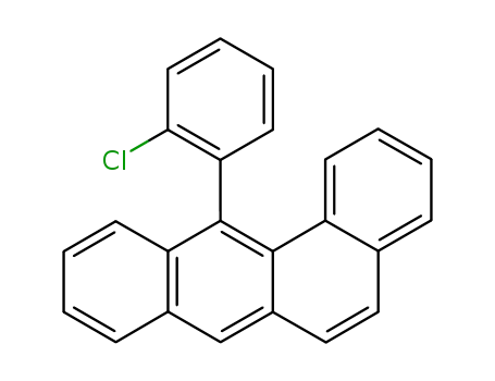 Molecular Structure of 1558-05-0 (12-(2-chlorophenyl)tetraphene)