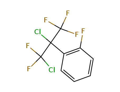 α-(Chlordifluormethyl)-α-(trifluormethyl)-o-fluor-benzylchlorid