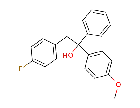 1-<p-Methoxy-phenyl>-1-phenyl-2-<p-fluor-phenyl>-aethanol