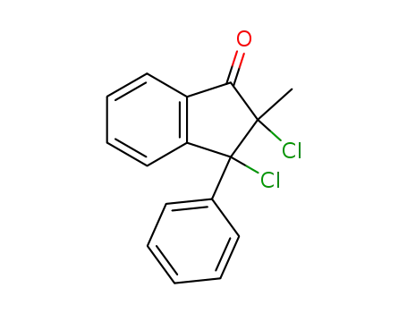 2,3-dichloro-2-methyl-3-phenyl-indan-1-one