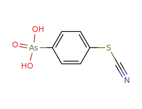 Molecular Structure of 117043-04-6 ((4-thiocyanato-phenyl)-arsonic acid)