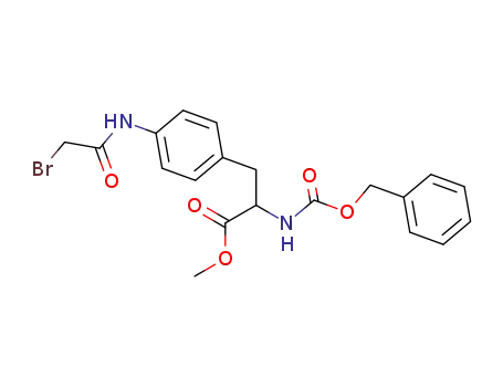 4-Bromacetyl-amino-N-carbobenzoxy-phenylalaninmethylester