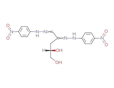 (<i>S</i>)-4,5-dihydroxy-2-(4-nitro-phenylhydrazono)-valeraldehyde-(4-nitro-phenylhydrazone)