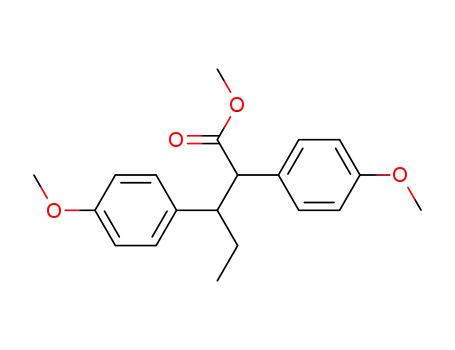 2,3-bis-(4-methoxy-phenyl)-valeric acid methyl ester