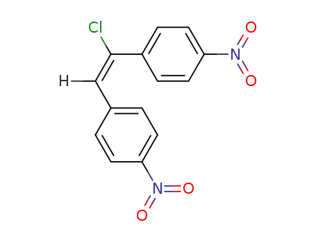 cis-1-Chlor-1,2-di(p-nitrophenyl)ethylen