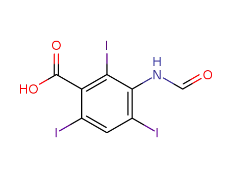 3-(formylamino)-2,4,6-triiodobenzoic acid
