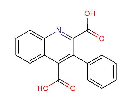 3-Phenylquinoline-2,4-dicarboxylic acid cas  19585-90-1