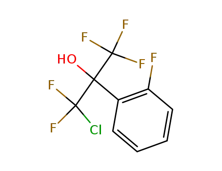 α-(Chlordifluormethyl)-α-(trifluormethyl)-o-fluor-benzylalkohol