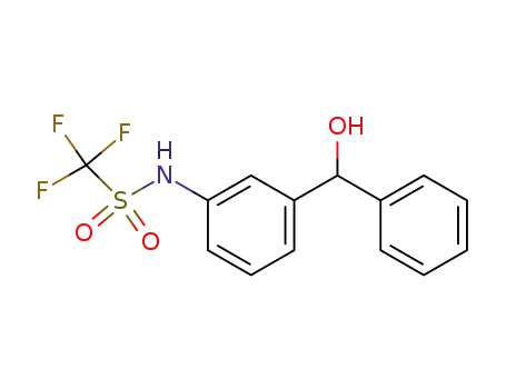 3-(α-Hydroxybenzyl)trifluoromethanesulfonanilid