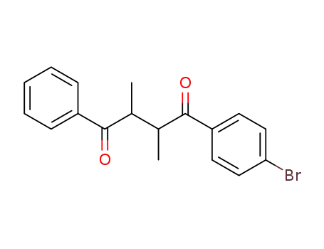 1-(4-bromo-phenyl)-2,3-dimethyl-4-phenyl-butane-1,4-dione