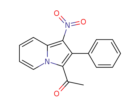 1-(1-nitro-2-phenylindolizin-3-yl)ethanone