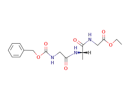 <i>N</i>-[<i>N</i>-<i>N</i>-benzyloxycarbonyl-glycyl)-L-alanyl]-glycine ethyl ester