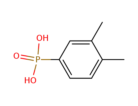 Molecular Structure of 53104-47-5 (3,4-DIMETHYLPHENYLPHOSPHONIC ACID)