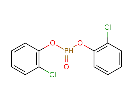 Molecular Structure of 65475-24-3 (Phosphonic acid, bis(2-chlorophenyl) ester)