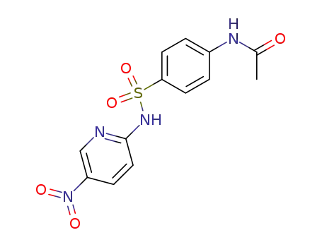 Molecular Structure of 321980-39-6 (<i>N</i>-acetyl-sulfanilic acid-(5-nitro-[2]pyridylamide))