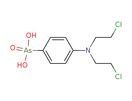 Molecular Structure of 5185-71-7 (4-[N,N-Bis(2-chloroethyl)amino]phenylarsonic acid)