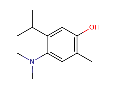 Phenol, 4-(dimethylamino)-2-methyl-5-(1-methylethyl)-