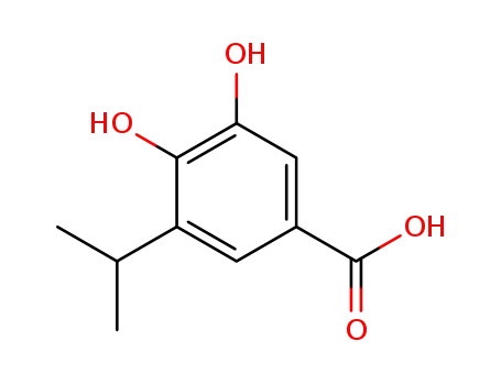 3,4-dihydroxy-5-isopropyl-benzoic acid