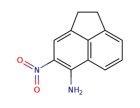 Molecular Structure of 4657-95-8 (4-nitro-1,2-dihydroacenaphthylen-5-amine)