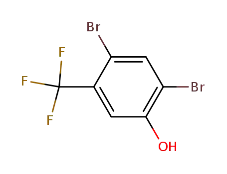 2,4-dibromo-5-trifluoromethyl-phenol