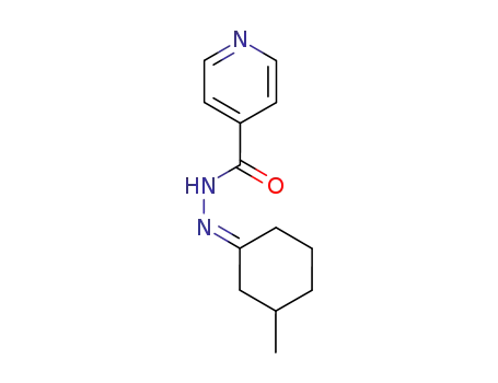 Isonicotinic acid, (3-methylcyclohexylidene)hydrazide