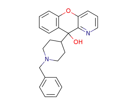 10-(1-benzyl-piperidin-4-yl)-10<i>H</i>-chromeno[3,2-<i>b</i>]pyridin-10-ol