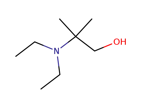 Molecular Structure of 25688-63-5 (2-(diethylaMino)-2-Methylpropan-1-ol)