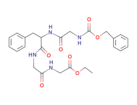 <i>N</i>-benzyloxycarbonyl-glycyl=>phenylalanyl=>glycyl=>glycine ethyl ester