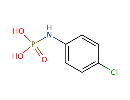 (4-CHLOROPHENYL)AMINO]PHOSPHONIC ACIDCAS