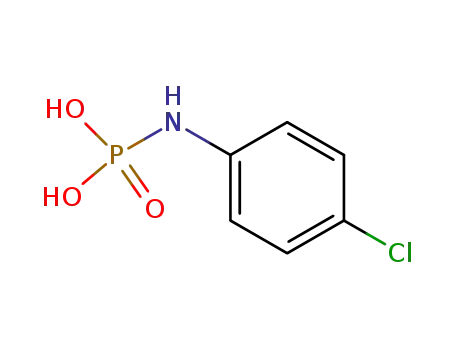 Molecular Structure of 1892-18-8 ([(4-chlorophenyl)amino]phosphonic acid)