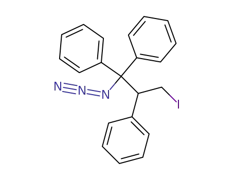 3-Azido-2.3.3-triphenyl-1-propyljodid