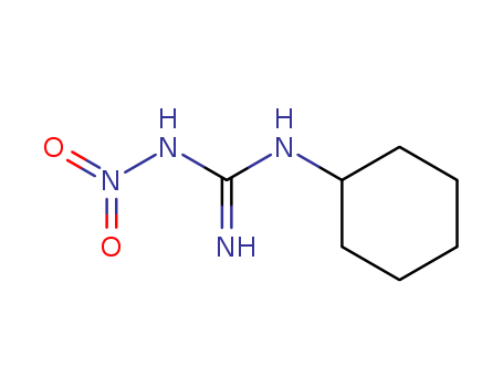[(N-cyclohexylcarbamimidoyl)amino]-hydroxy-oxo-azanium cas  6272-68-0