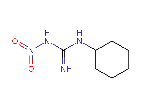 Molecular Structure of 6272-68-0 (2-(cyclohexylcarbamimidoyl)-1-hydroxy-1-oxodiazanium)