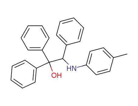 2-[(4-methylphenyl)amino]-1,1,2-triphenyl-ethanol cas  5469-99-8