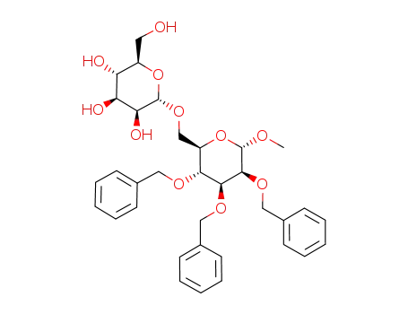 methyl 2,3,4-tri-O-benzyl-6-O-α-D-mannopyranosyl-α-D-mannopyranoside