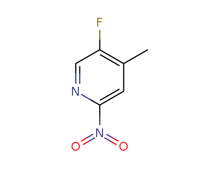 Molecular Structure of 1628184-28-0 (5-fluoro-4-methyl-2-nitropyridine)