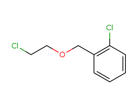 Molecular Structure of 82157-25-3 (1-chloro-2-[(2-chloroethoxy)methyl]benzene)