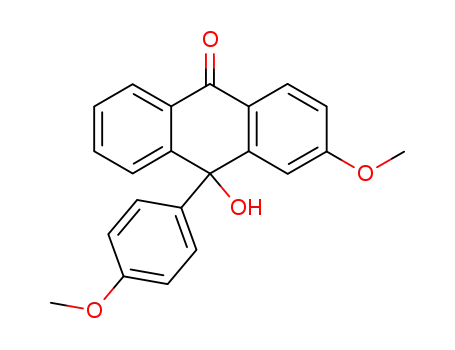 10-Hydroxy-3-methoxy-10-(4-methoxyphenyl)anthracen-9(10h)-one