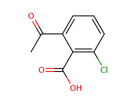 Benzoic acid, 2-acetyl-6-chloro-