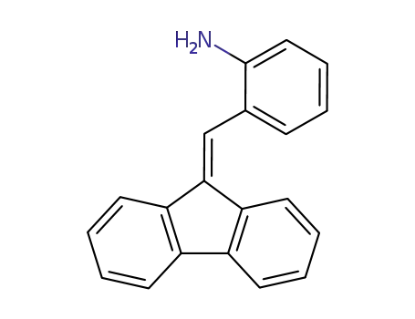 Molecular Structure of 2090-73-5 (2-(9H-fluoren-9-ylidenemethyl)aniline)
