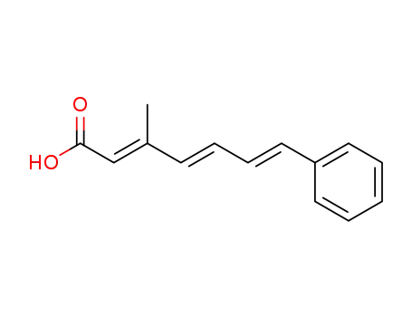 2,4,6-Heptatrienoic acid, 3-methyl-7-phenyl-, (E,E,E)-