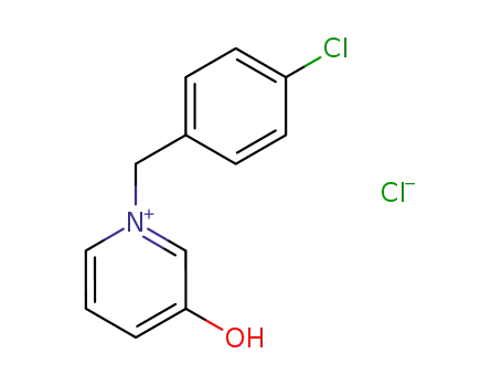1-(4-chloro-benzyl)-3-hydroxy-pyridinium; chloride