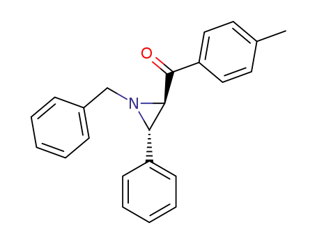 (1-Benzyl-3-phenylaziridin-2-yl)-(4-methylphenyl)methanone