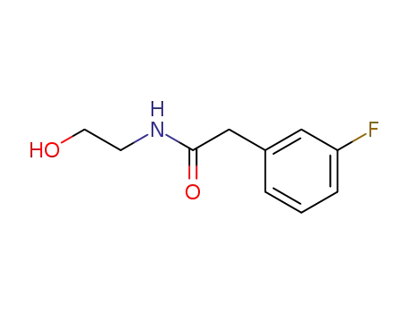 (3-fluoro-phenyl)-acetic acid-(2-hydroxy-ethylamide)