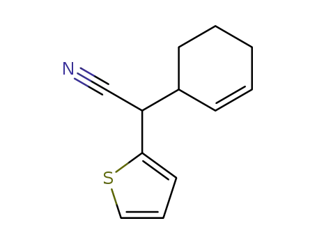 cyclohex-2-enyl-[2]thienyl-acetonitrile