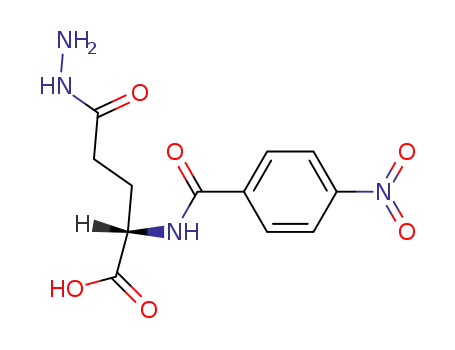 <i>N</i>-(4-nitro-benzoyl)-L-glutamic acid-5-hydrazide