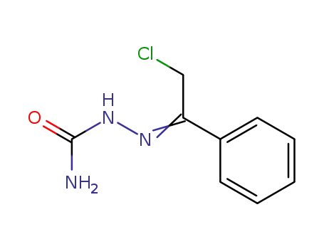 Molecular Structure of 52376-89-3 (2-(2-chloro-1-phenylethylidene)hydrazinecarboxamide)